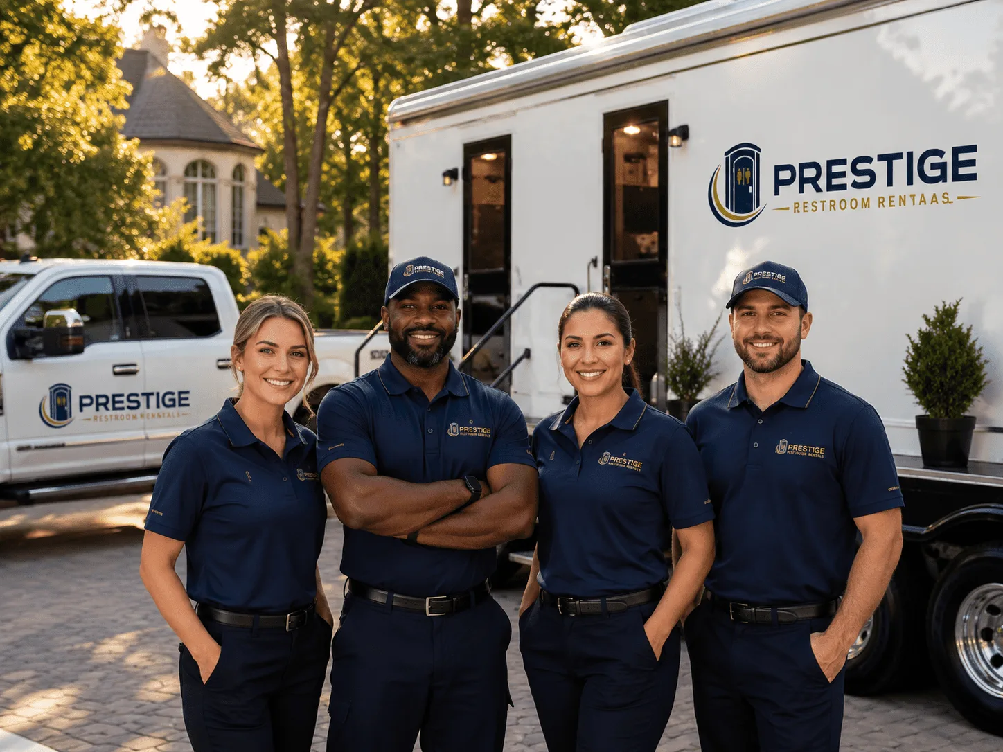 Trusted Luxury Portable Restrooms company in White Cloud, MI